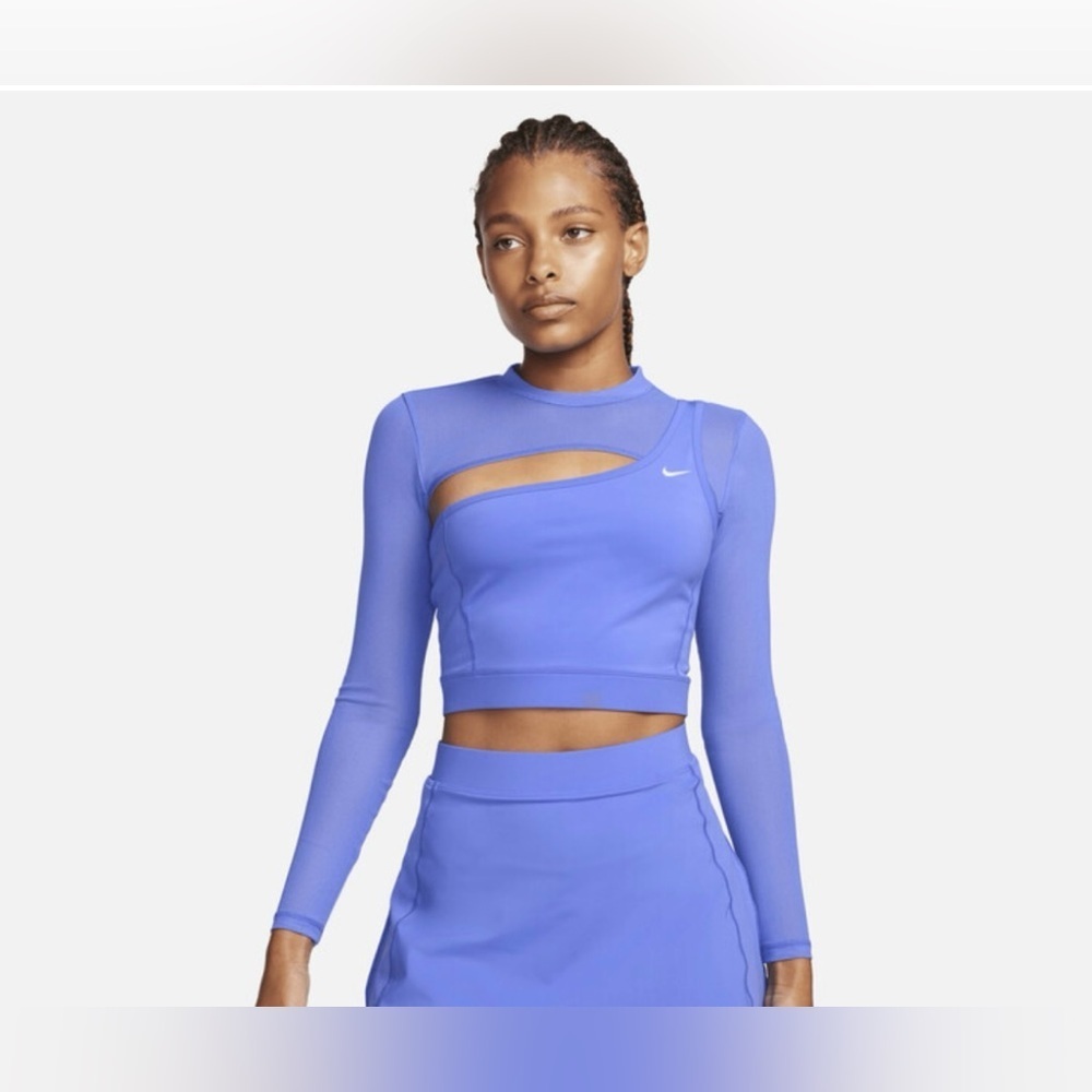 NIKE Pro NWT Women's Long-Sleeve Cropped Top